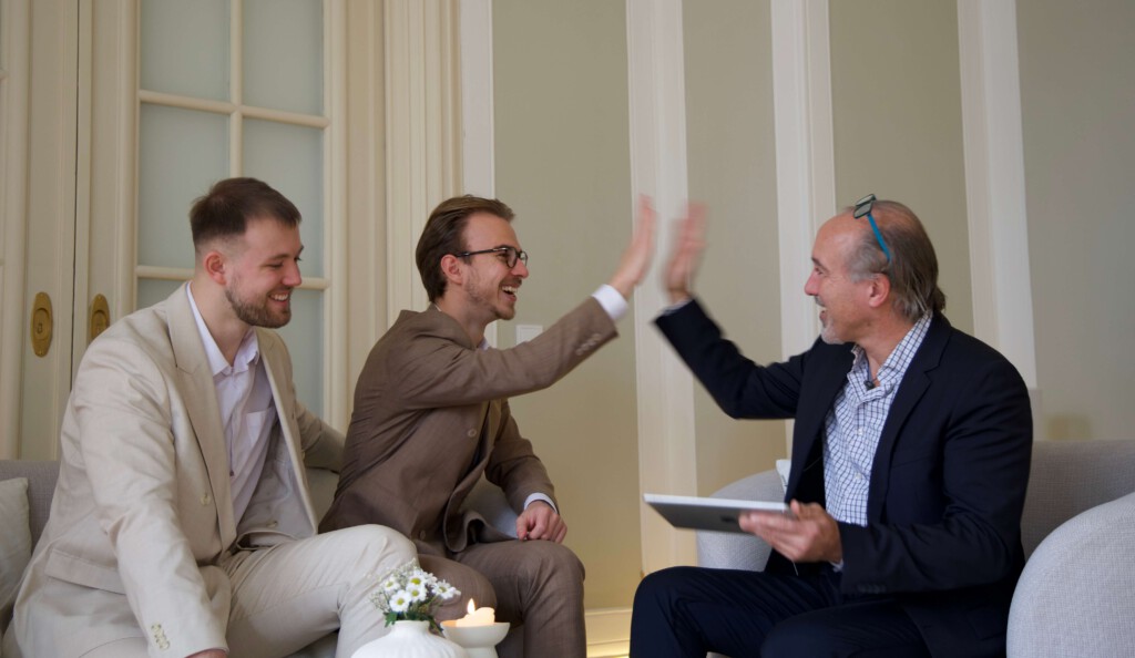 Erfolgreicher Projektabschluss im Team
