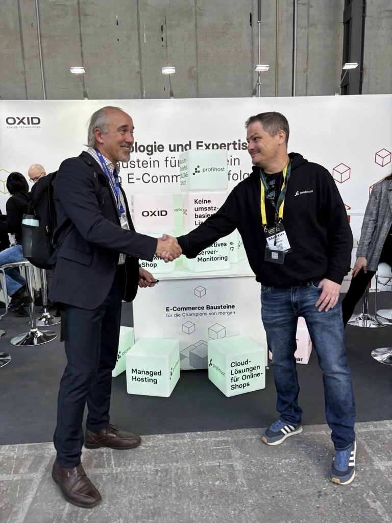 Partnerschaft eCommerce Brigade und Profihost