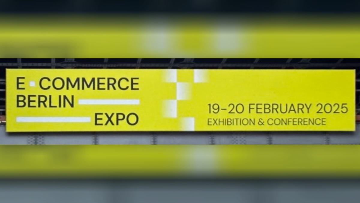 E-COMMERCE EXPO Berlin Banner, 19. bishops 20. Februar 2025